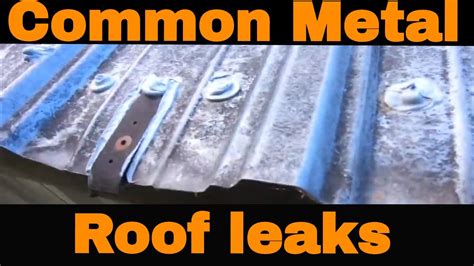 how to fix a steel roof that leaks around the screws|How to Fix a Metal Roof Leak 